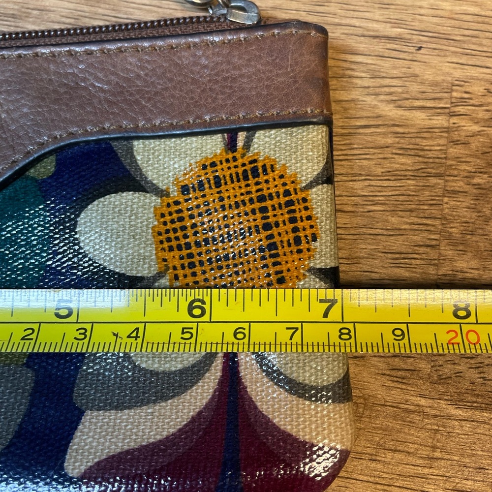 Fossil | Key-Per | Coated Canvas | Wristlet | Min… - image 5